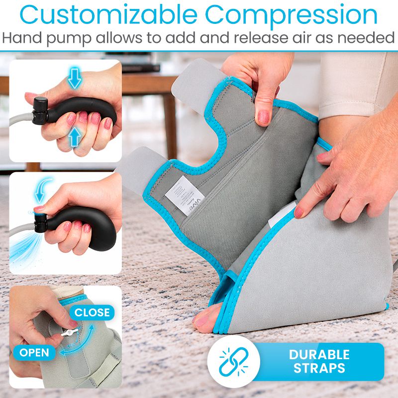 Compression Ankle Ice Wrap