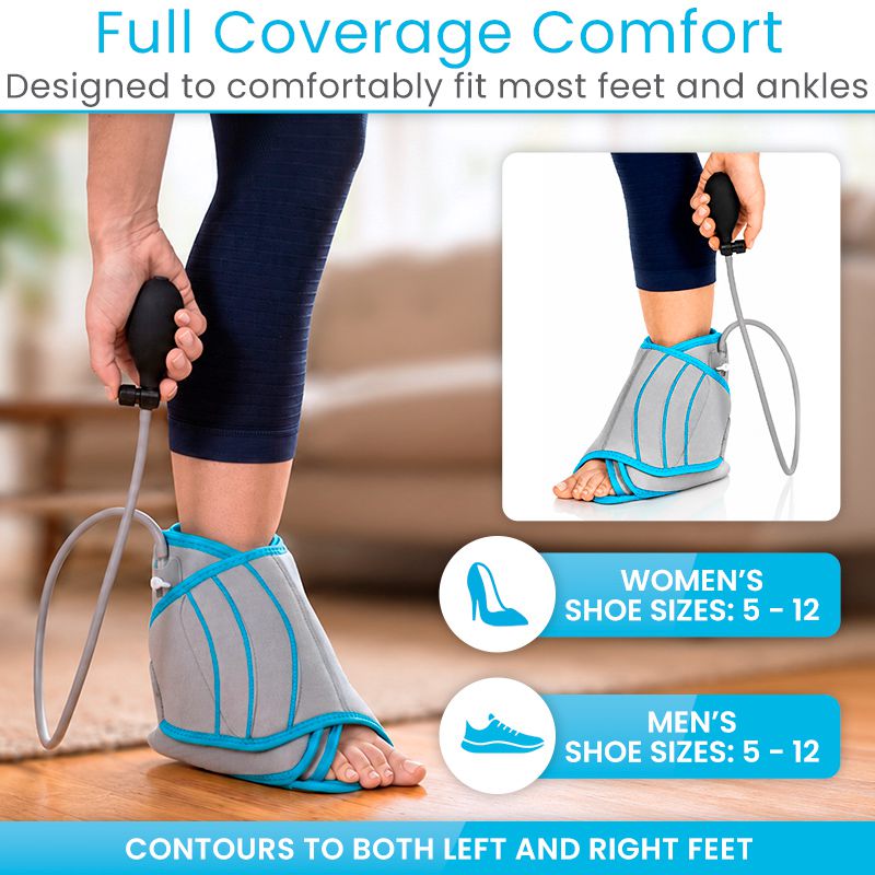 Compression Ankle Ice Wrap